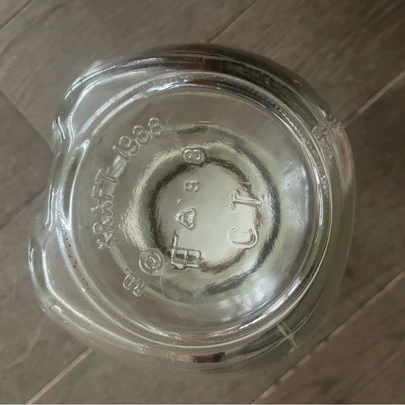 Vintage Kraft Baby Bear Glass Jam Jar 1988 - Picture 6 of 6
